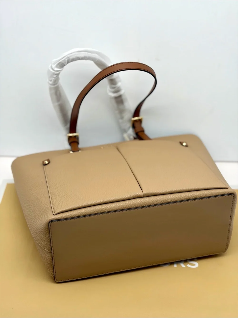 Michael Kors Jet Sest Travel Medium Double Pocket Tote Shoulder Bag
